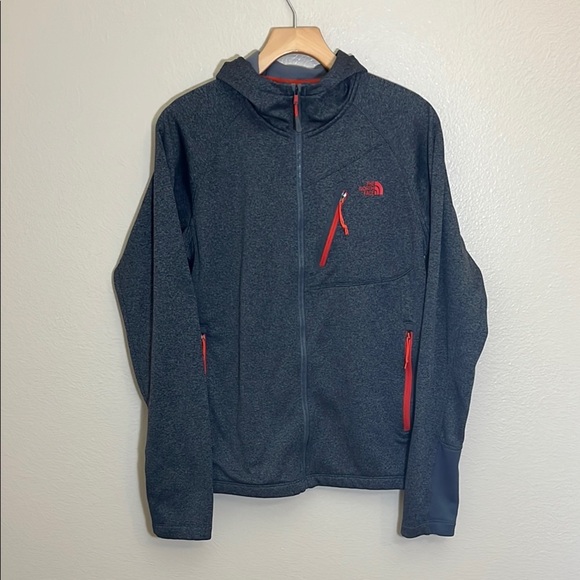 The North Face Other - The North Face Gray Zip Hoodie Sweatshirt